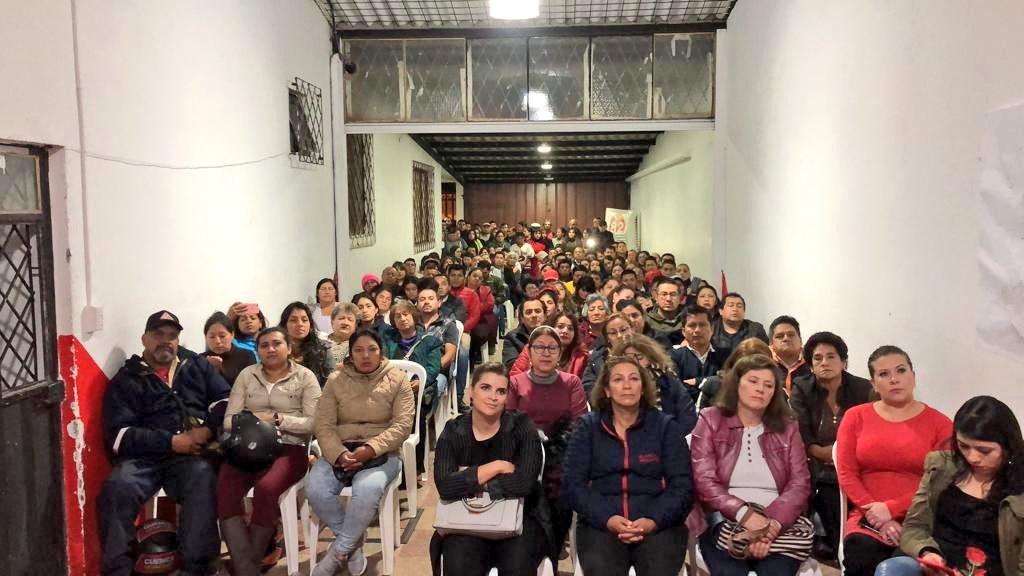 #SomosIgualdad
¡Casa llena! 

Gracias por el apoyo brindado durante estos 10 años del Movimiento Igualdad. Nuestro mensaje es claro, seguiremos con el legado de <a href="/MarceloHCabrera/">Marcelo Cabrera P.</a>. Somos gente honesta, transparente y estamos dispuestos a trabajar por nuestra ciudad. @paolocarpio82
