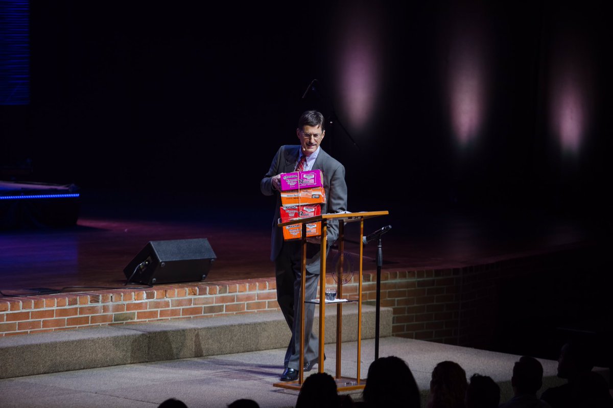 You won’t want to miss “Ask the President” Chapel today in the Conn Center!