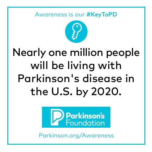 ParkinsonDotOrg's tweet image. It is important to know the prevalence of #Parkinsonsdisease in order to allocate #healthcare resources, from #healthcareprofessional training to money for #PD #research. parkinson.org/understanding-…

Awareness is our #KeyToPD 🔑 What's yours?

#ParkinsonsAwarenessMonth #Parkinsons
