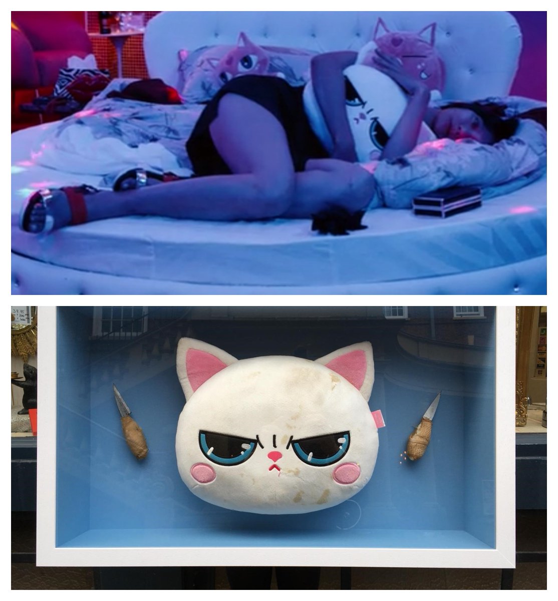 If you have watched the #Sense8 series on Netflix, then you must definitely recognize this pillow!
Cool facts that you should know about...
Cool fact #1: This is not a replica, but rather an original item from the making of the series.
Cool fact #2: it's framed and fitted by us