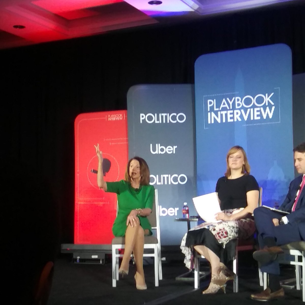 PT4Breakfast's tweet photo. @politico @Uber @SpeakerPelosi
Our diversity is our strength. Our unity is our power. - Speaker Pelosi on the Democratic freshmen Congress.
#equalpayday #playbookinterview
#pelosi https://t.co/h0P5lj5hrH