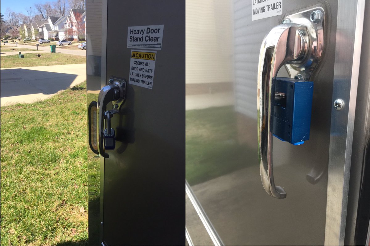 traileralarms's tweet photo. Which lock would you want to use? We have these @PACLOCK_USA units in stock and ready to ship.
#gps #remotealarm #traileralarms #security #mobiledj #gpstracking #fleetsecurity #motorsport #sportscar #autoracing #dragrace #dragstrip #karting #logistics #trucking #freightsecurity https://t.co/L9nKhl38S6
