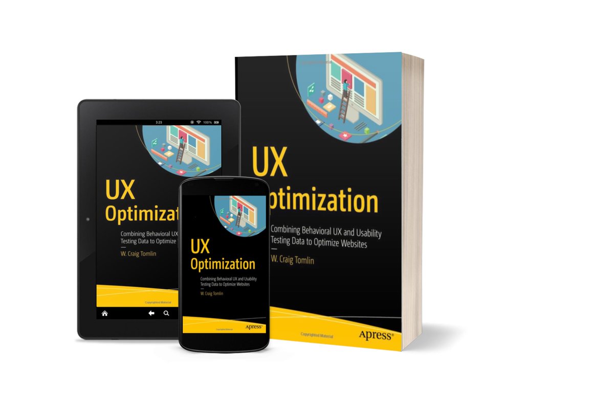 Learn the best way to combine quantitative and qualitative data to improve websites > "UX Optimization: Combining Behavioral UX and Usability Testing Data to Optimize Websites." Amazon ow.ly/yZi050oRAgH

#UX #Usability #Website #Optimize