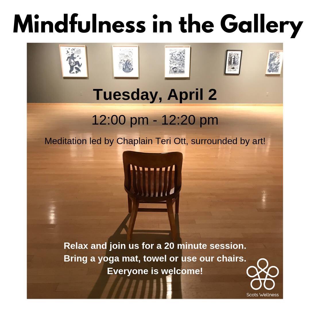 ScotsWellness's tweet photo. Join us for meditation TODAY at noon &amp; get a new Scots Wellness water bottle!!! https://t.co/tjhnP8zdtQ