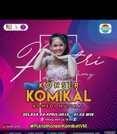 #PutriatKonserKomikalIVM