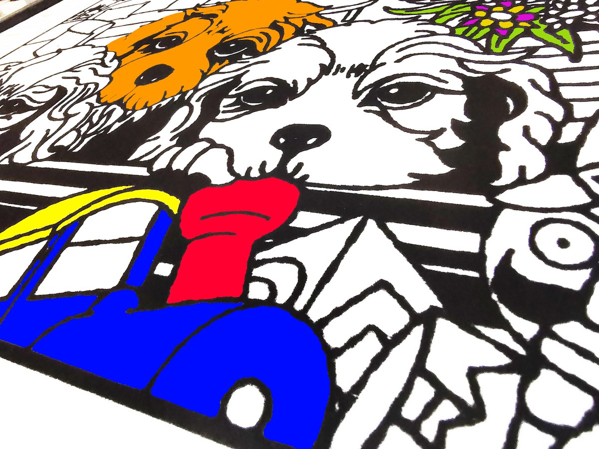 ArtFlocking's tweet image. #velvet #art #colouring #kidsfun #entertainment New designs coming every day from @ArtFlocking