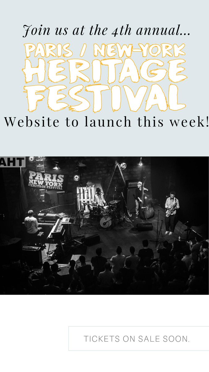 Website and tickets live later this week! 
#music #musicfestival #art #activism #culture #nyc #paris #montreal #vancouver #johannesburg #dj #jazz #blues #pop #festival #activsimthroughculture  #summer #fun #PNHY #musicfestivalseason #afropunk #africanamerican #latinamerican #dj