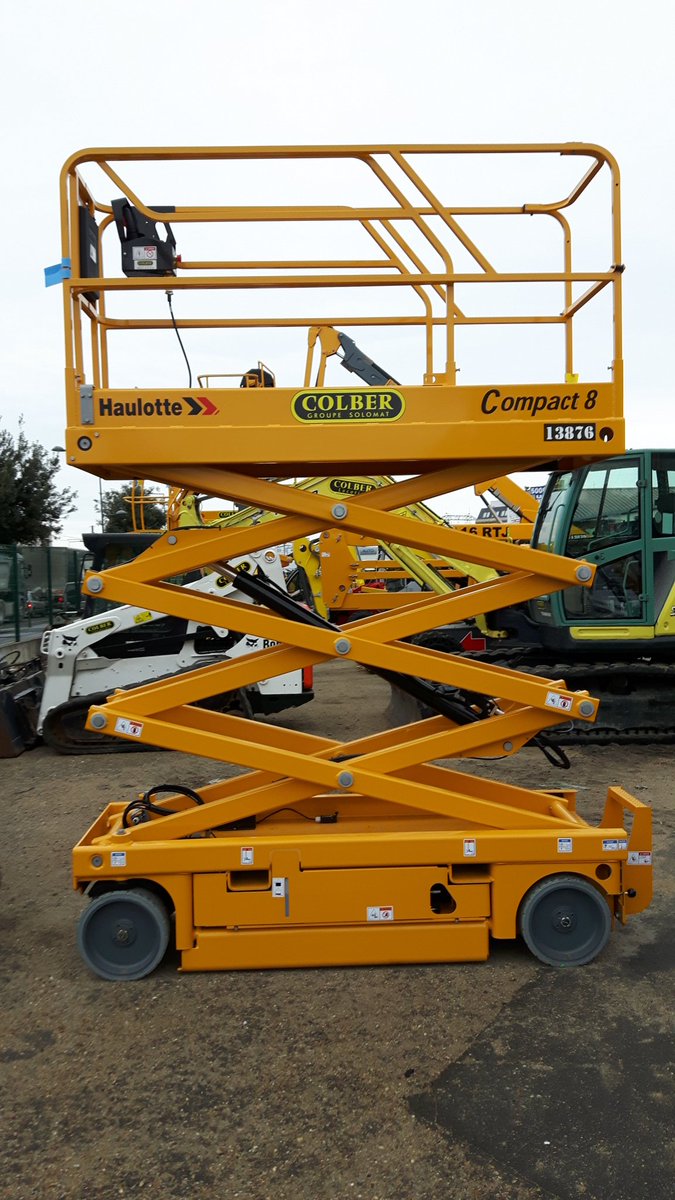 ColberLocation's tweet photo. Nouveaux modèles Nacelles Ciseaux Électriques disponibles chez #ColberLocation.
#GroupeSolomat https://t.co/DPnTZxnfdx