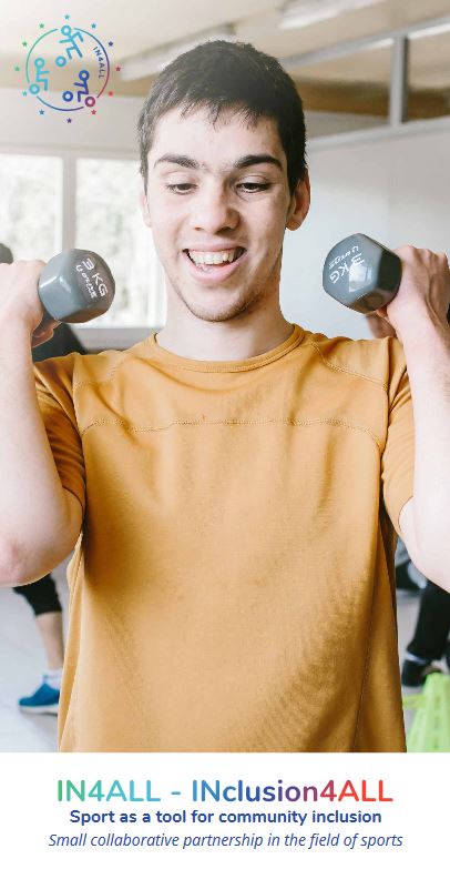 EuSport's tweet photo. Disable people face more barriers when accessing #sport & leisure activities what makes their participation very low. #IN4ALL #ErasmusPlus prj encourages #PhysicalActivity among vulnerable groups as a source of health & wellbeing @grupFRN ➡️ https://t.co/bO8u06eDlx #BeInclusive https://t.co/ZnIw1UDxZ9