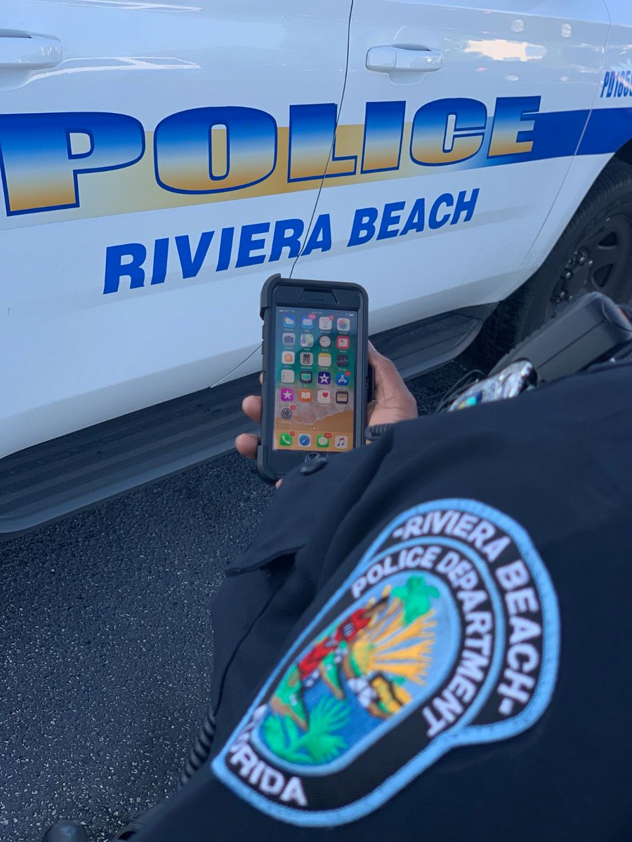 RivieraBeachPD's tweet photo. We are on FirstNet, a new network of communication for police officers and first responders to better serve our community. We are the first police department in the county to have all officers issued FirstNet smartphones. More info here: https://t.co/5ucK9LiM0H https://t.co/1CRVRj4aQG