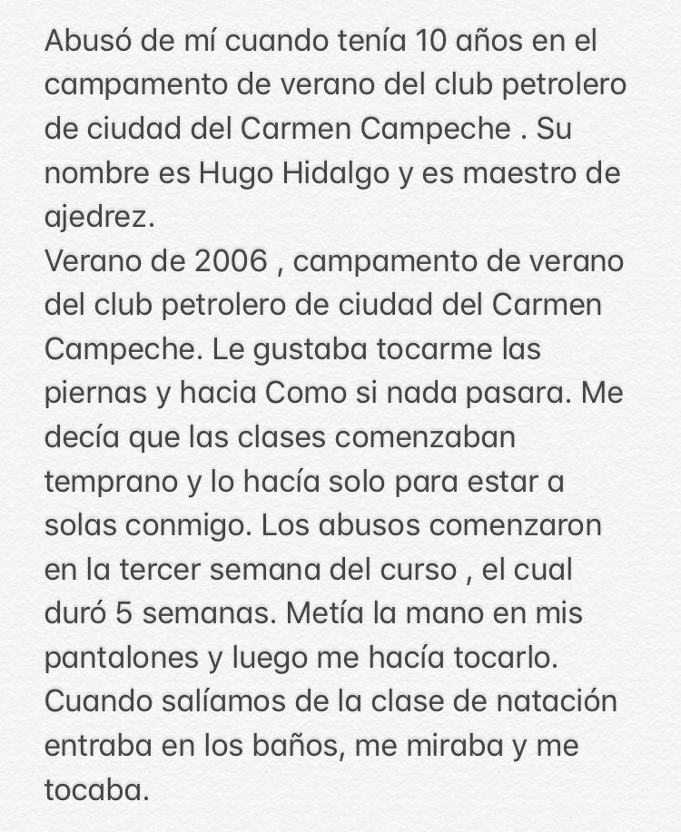 MeTooCampamentosMéxico tweet media