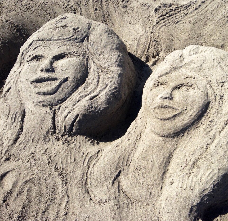 Cheers to KLG! My sister Gail is having an awesome time sand sculpting in Highland Beach FLA!#CheersToKLG