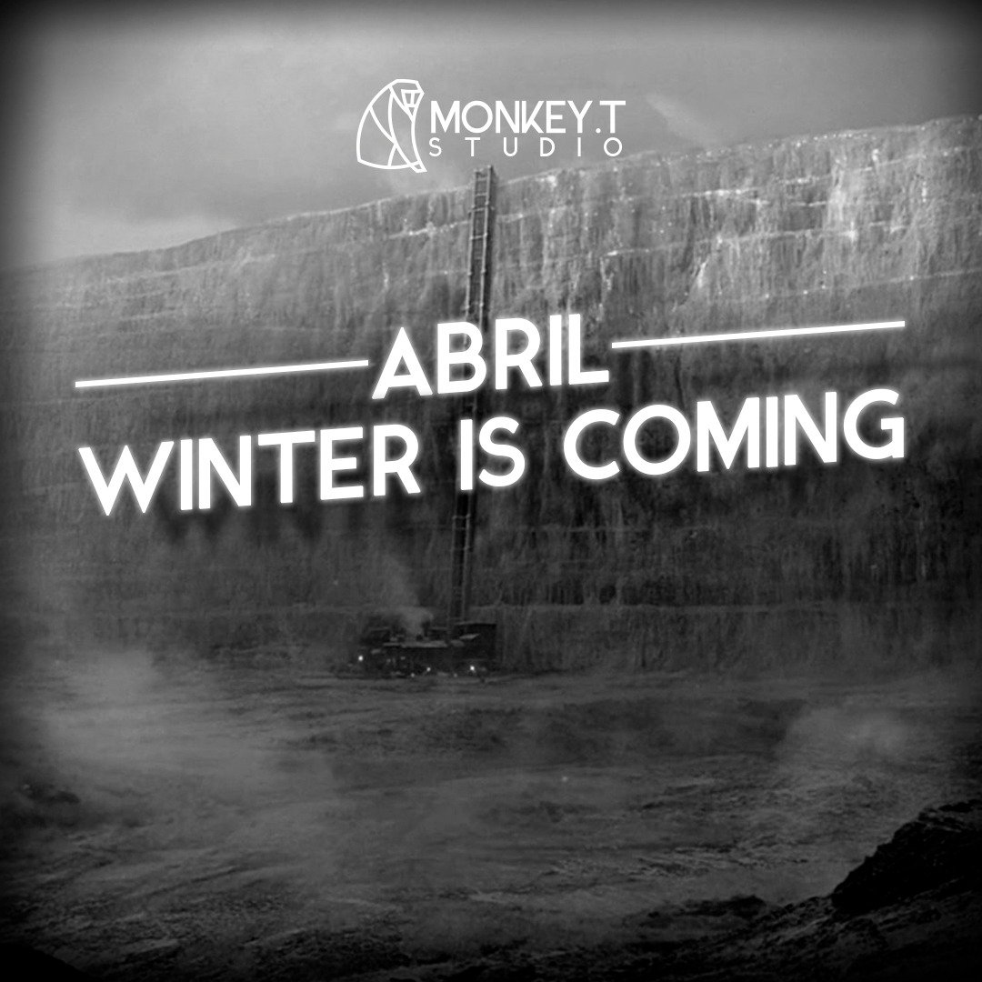 MonkeyTStudio's tweet photo. ¡Llegó el mes de Abril! And, the winter is coming 🌨️ ¿están listos?💡
.
.
.
#MonkeyTStudio #estudiocreativo #communitymanager #communitymanagement #diseñografico #design #socialmedia #marketingdigital #brand #branding #nosdedicamosati #thewinteriscomming #got #gameofthrones https://t.co/rk9Paz3q4n