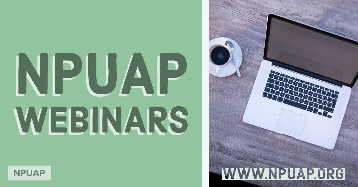 TheNPIAP's tweet photo. NPUAP webinars are a great way to get involved with the Pressure Injury Prevention community. Are you interested in a webinar that you missed? Check them out on our website with handouts & course information included! Link here: https://t.co/y7oTtuEYaJ
#NPUAP #NPUAPWebinars https://t.co/PsqKsNQEm8