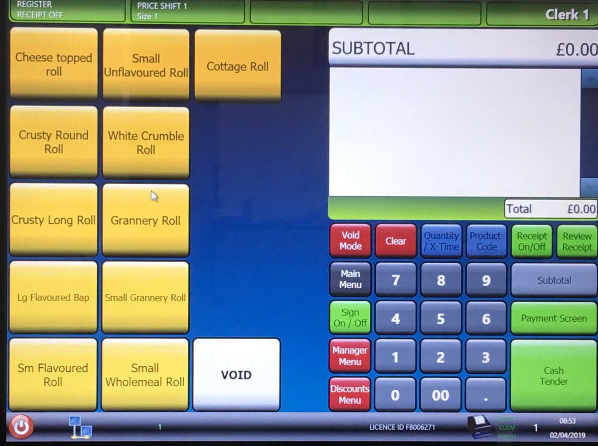 PBA_service's tweet photo. Installed Today: One 15 inch touch screen till running Pba Sensepos Software at North's Bakery, Winchcombe. Delicious cakes and pasties! https://t.co/kvP81IgpGH