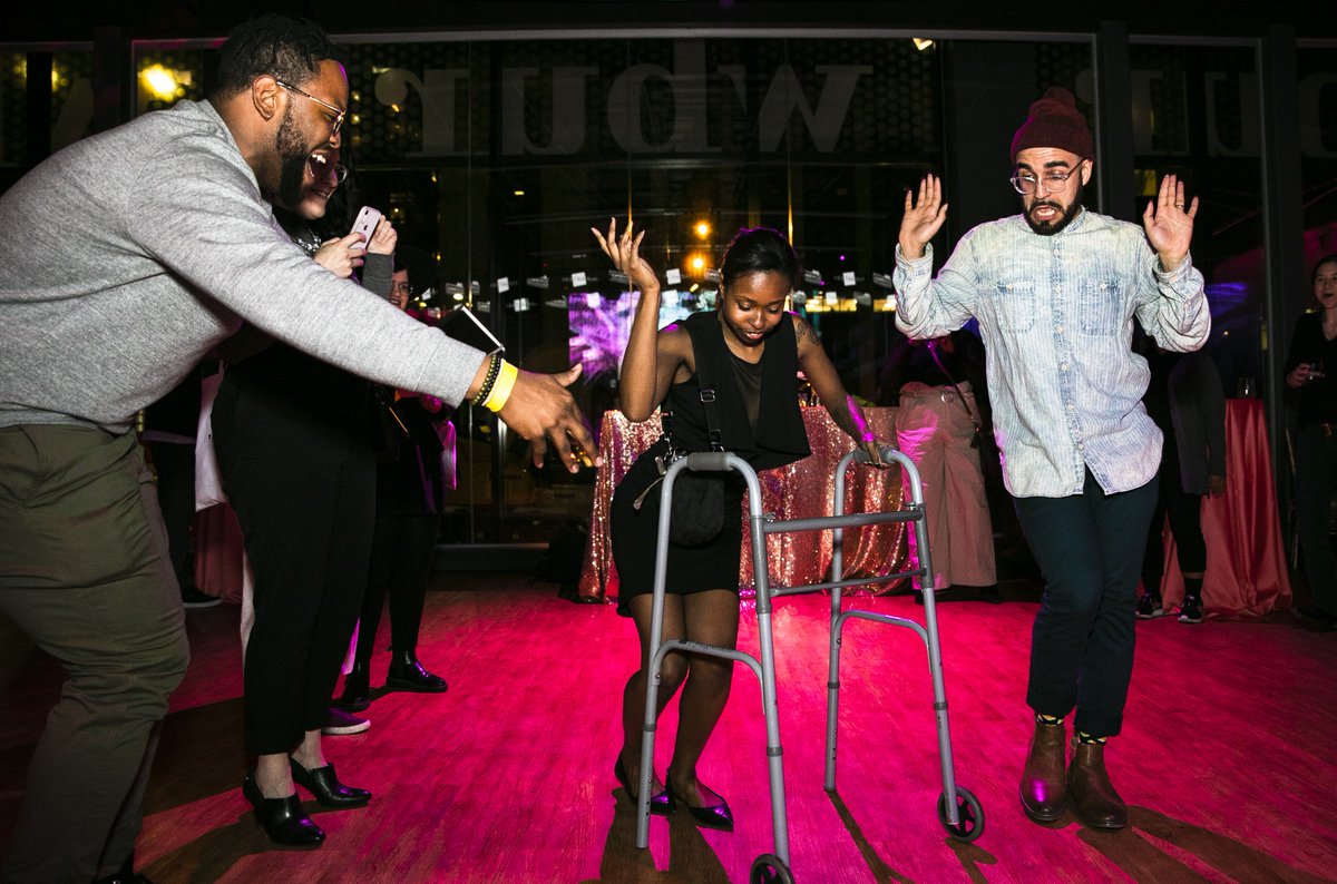 WBURartery's tweet photo. What a beautiful group of people and communities. 

Thank you to all of the folks who joined us last week at the #artery25 celebration at @WBURCitySpace . Such joy and a sense of community in the room. 
📷: Erin Clark for WBUR https://t.co/SpLsnEgN0n