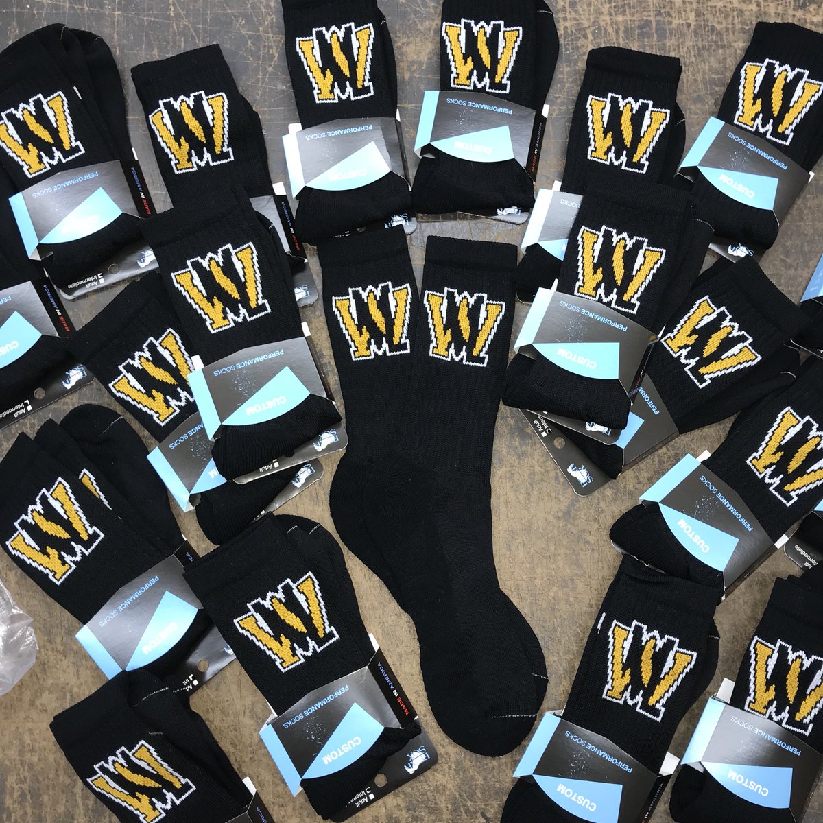 WM socks are in the shop! Come an get ‘em!