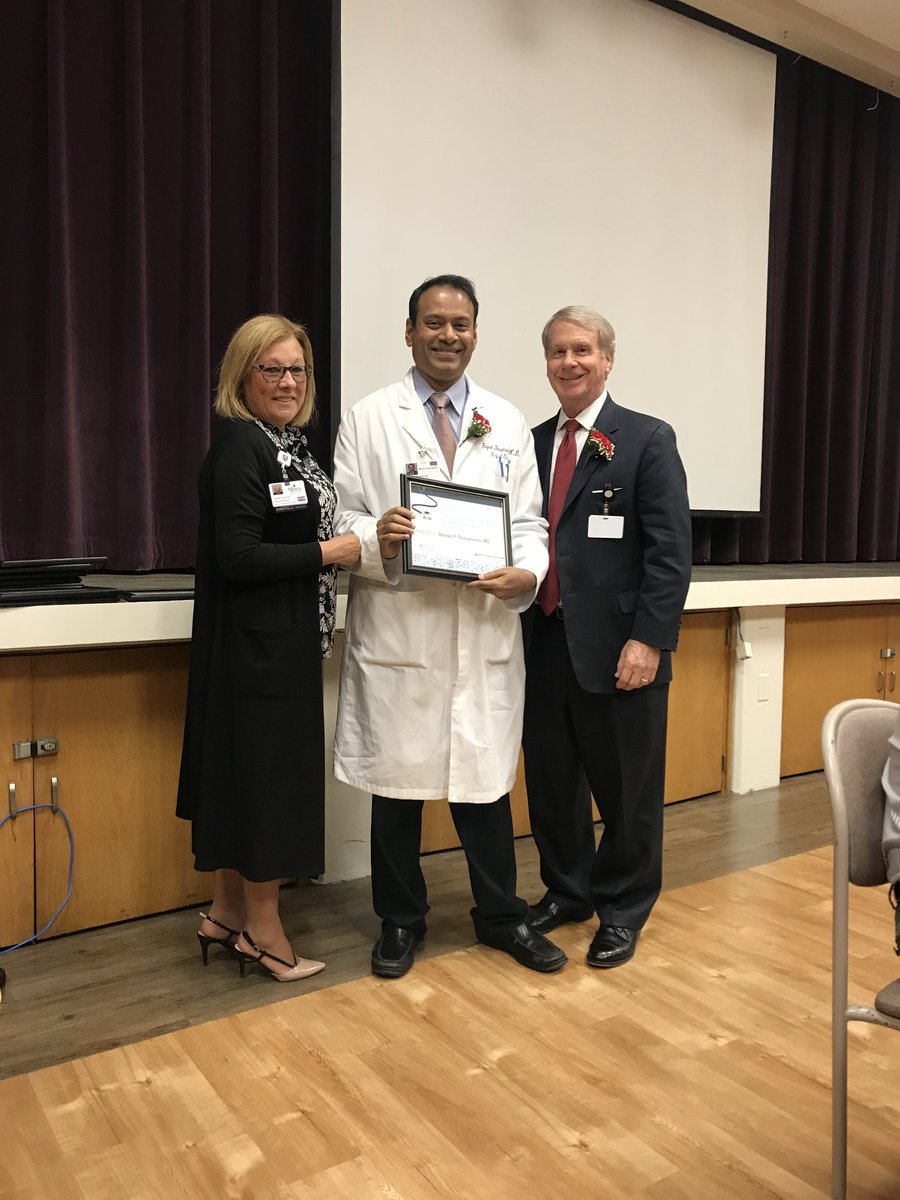trinityhealthma's tweet photo. Congrats to our Golden Stethoscope Award winners. Awards were presented during Mercy Fitzgerald's annual #DoctorsDay celebration. https://t.co/wJwjW6vIMm