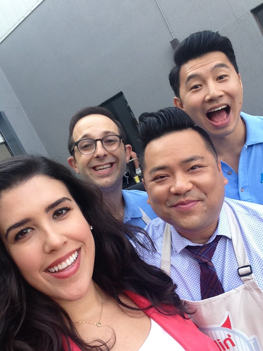 Nicole Power on Twitter: "Tonight is the last episode of @KimsConvenience  season 3!! Love all these peeps and can't wait to go back to work in a  month. 😭💙 #kimsconvenience #okseeyou… https://t.co/QK9jbGQz2G"