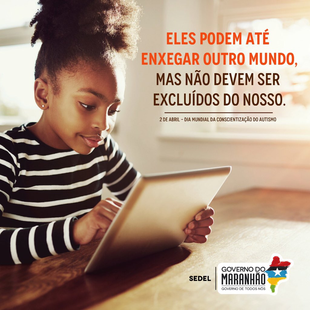 sedel_ma's tweet photo. Hoje dedicamos a admiração a você familiar e profissional que se sensibiliza e se dedica diariamente à melhoria da qualidade de vida dos nossos anjinhos azuis ! 

O autismo não é inimigo, o inimigo é o preconceito ! 2 de abril , Dia Mundial de Conscientização do Autismo https://t.co/bRqOSZMKDp