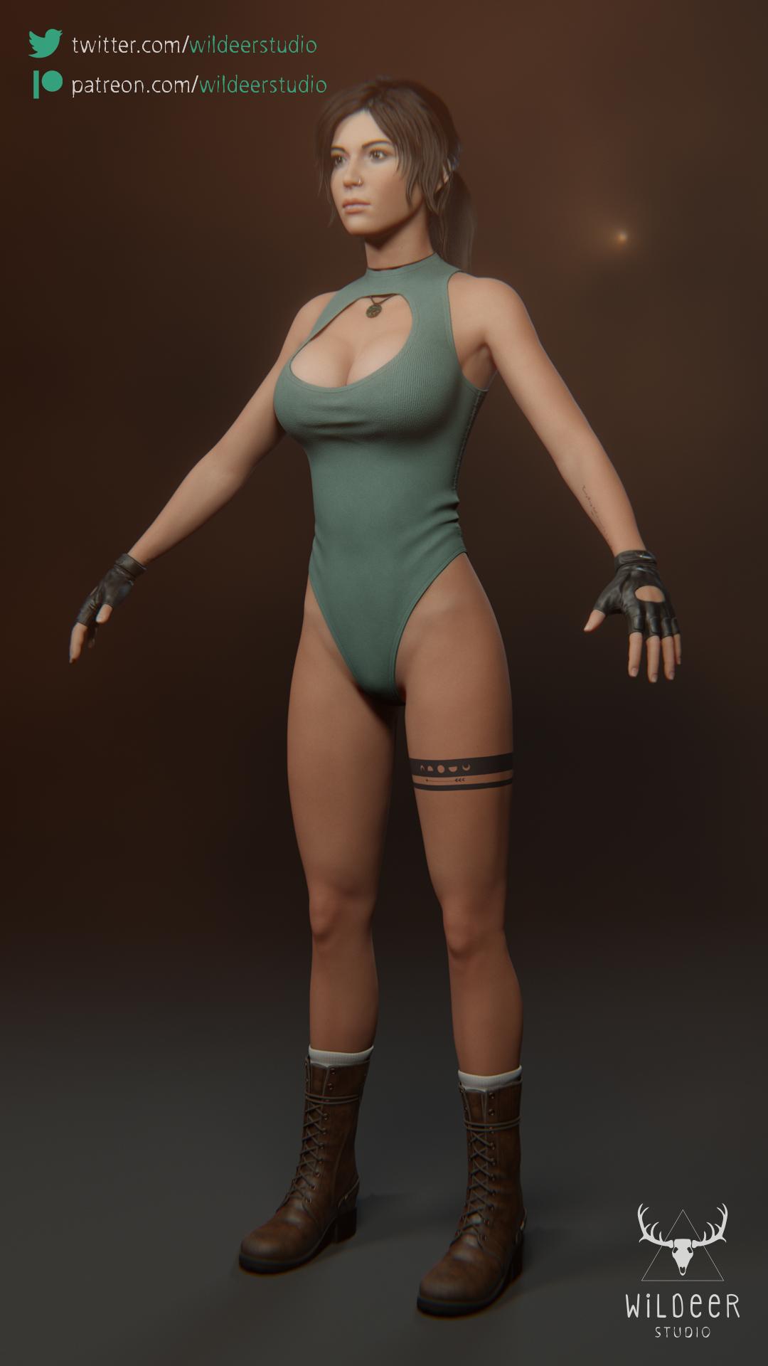 wildeer studio 🔞 on X: I fixed Lara's top butt and boobs area. 🧐 4K  images on patreon: t.coauAIUiVKNF #laracroft #tombraider #3dporn  #projectzygote #wildeer #blender #eevee t.cozFsIvJ9cb2  X