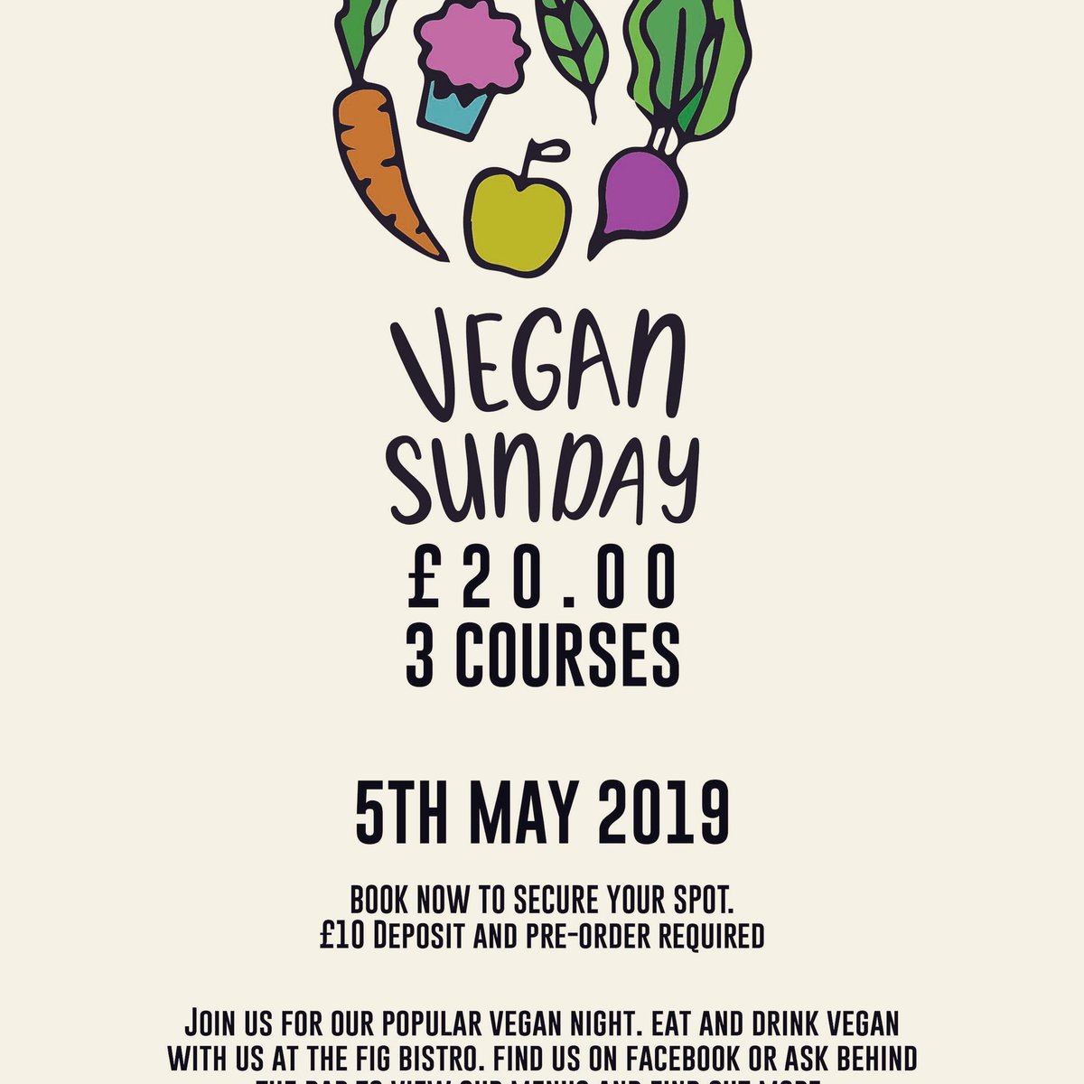 thefigbistro's tweet photo. Go on give it a try #vegan #plantbased #streetfood https://t.co/9OHxHsoVFp