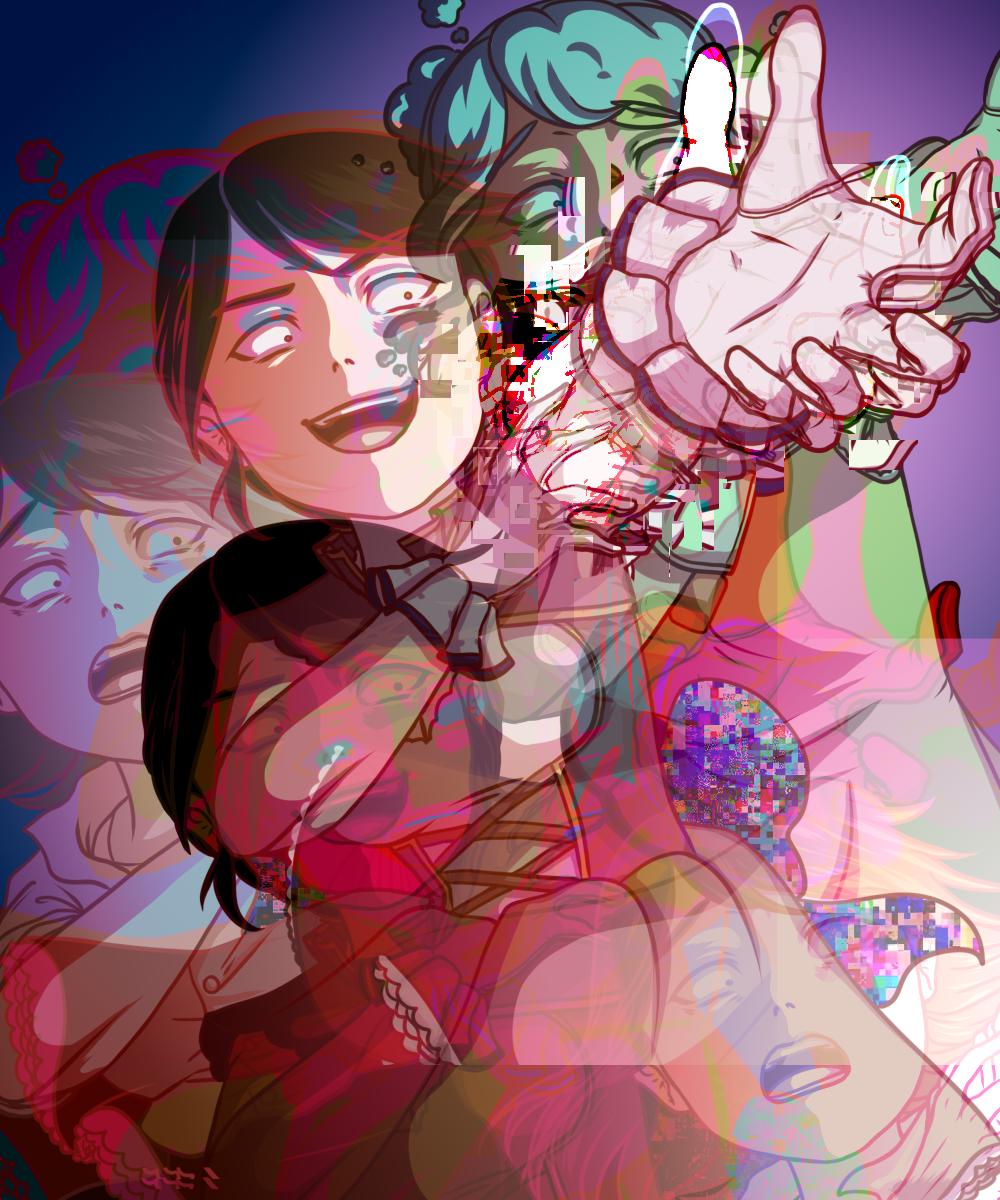 lake_vanilla's tweet photo. My magisona(s): Glitchy and Puffy White.<3
#MGAU #magisona #magicalgirl #glitch #anime https://t.co/3QsNkFcuYI