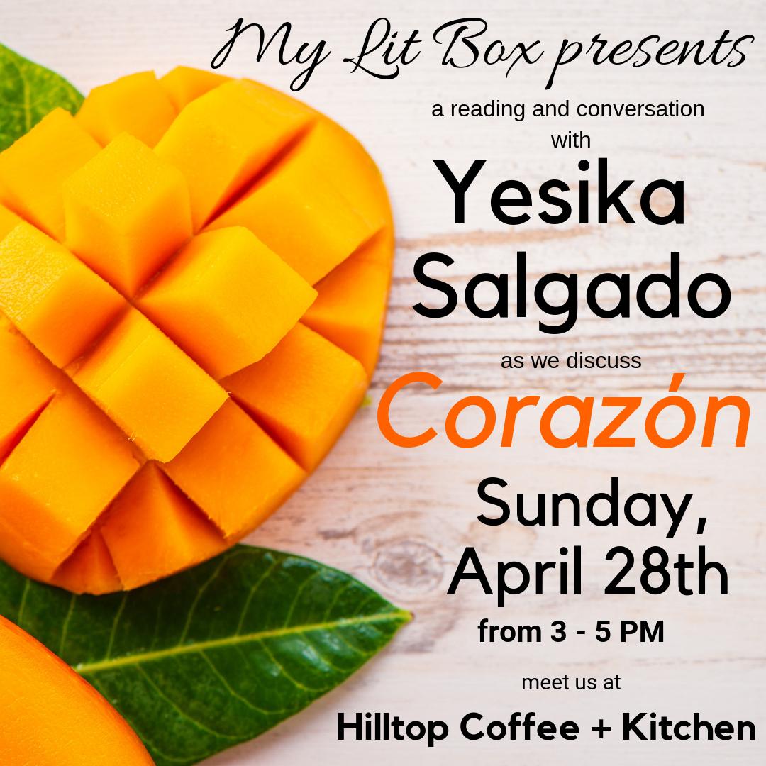 mylitbox's tweet photo. Join #MyLitBox as we celebrate National Poetry Month as well as our THREE YEAR ANNIVERSARY with the one and only @YesikaStarr Sunday, April 28th from 3-5PM at @findyourhilltop. See you there! https://t.co/f4R5VvlEd4 https://t.co/ZYeQARumbf