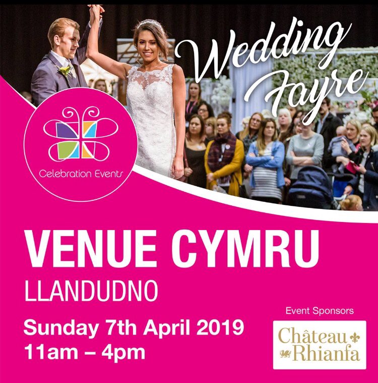 Our wedding team will be out in full force this Sunday! Drop by and say hello! 👰🏻 🎩 #VenueCymruWeddingFayre #eventsponsors