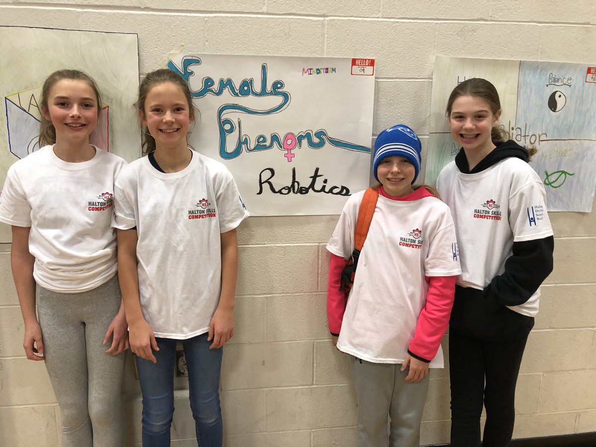 ms_e_cook's tweet image. Hooray we have placed in the top 3!  #femalephenoms #LEGOrobotics #HaltonSkills2019