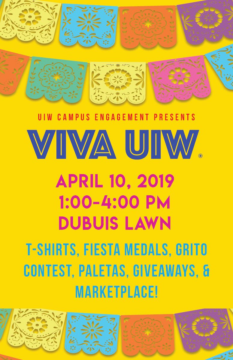 UIWGreekLife's tweet image. Come party with us on April 10 from 1-4pm on Dubuis Lawn! We will be giving out FREE T-SHIRTS! #VIVAUIW