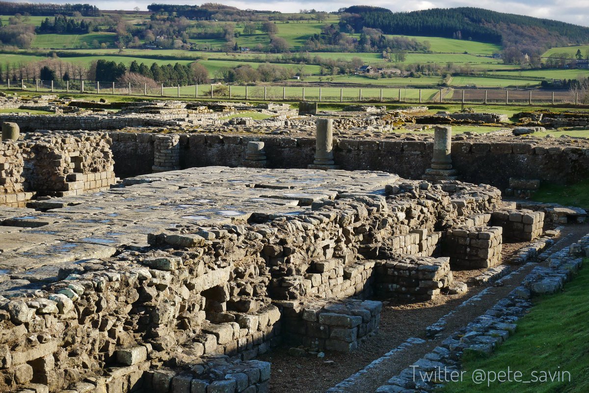 pete_savin's tweet photo. The final stop of the day at #Corbridge roman town and now it’s open till 6pm the light is at its best, thanks  to @wallcurator #HadriansWall #DereSt https://t.co/7B89aIHjyD