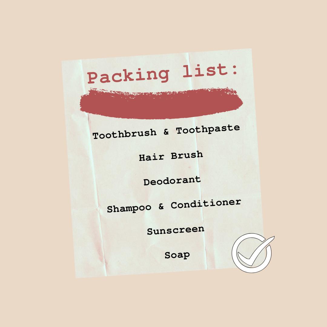 We know your bag is full of much more than this, but here are a few basic items you shouldn't travel without!