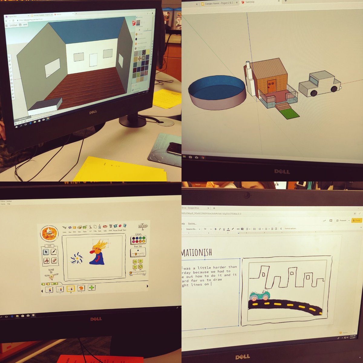 JenniferR2ATiM's tweet image. Digital communication and computer graphics are in full swing in the STEAM lab this week! Designing homes to creating stop motion animations...#digitalliteracy
@BCSLearn @BCEdFoundation 
@SketchUp #animationish
