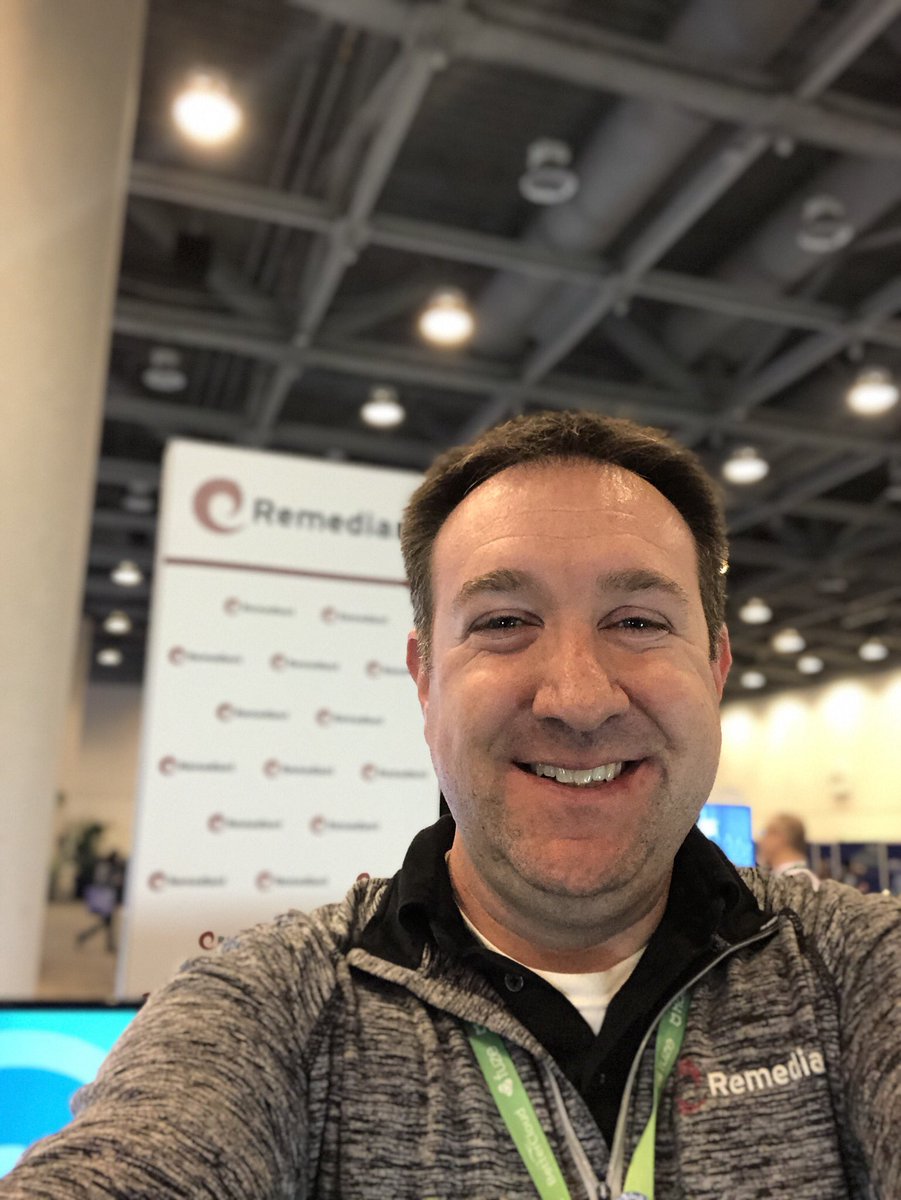 planzi's tweet photo. All about the @Remediant wear at #Oktane19 today! https://t.co/LhtlKNneoF
