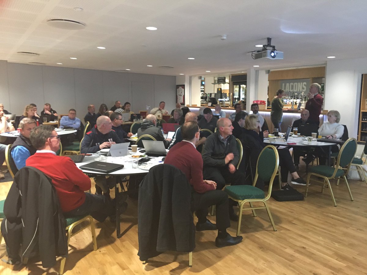 SuffolkCambsRDO's tweet photo. After a slight sound issue, great attendance and input at our North GMS Workshop @wymondhamrugby #EMCs #TeamManagement #Accreditation #greatbuffet @ECRURUGBY @RFU_Norfolk https://t.co/bBnsEtNCLE