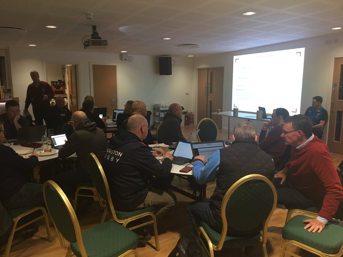 SuffolkCambsRDO's tweet photo. After a slight sound issue, great attendance and input at our North GMS Workshop @wymondhamrugby #EMCs #TeamManagement #Accreditation #greatbuffet @ECRURUGBY @RFU_Norfolk https://t.co/bBnsEtNCLE
