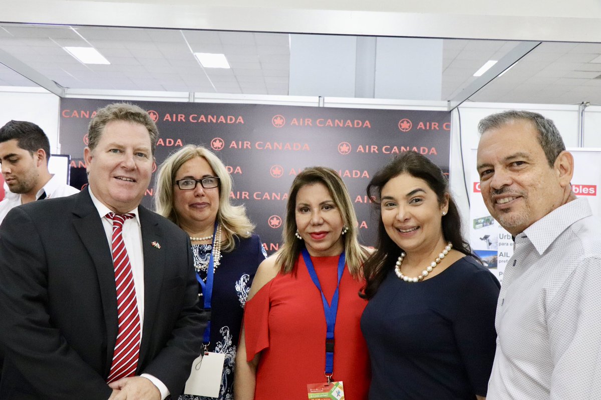 PPancanada's tweet photo. Scotiabank Panama  at the Canadian Pavillion, Expocomer 2019
@ScotiabankPA Alexandra Burgos @AmbCanPanama                     Ambassador Lilly Nicholls  @EmbCanPanama Rosa Firla @PPancanada Glen Champion Priscilla Maloney https://t.co/dgmlaXbpGW
