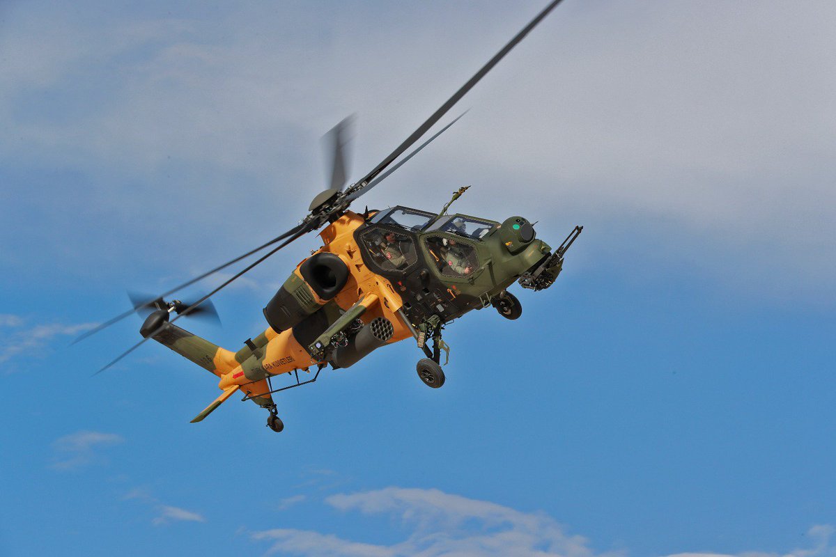 Brezilya’da devam eden LAAD Fuarı’nda büyük beğeni toplayan T129 Atak helikopterimizden Türk Silahlı Kuvvetleri'ne iki adet daha teslim ettik.