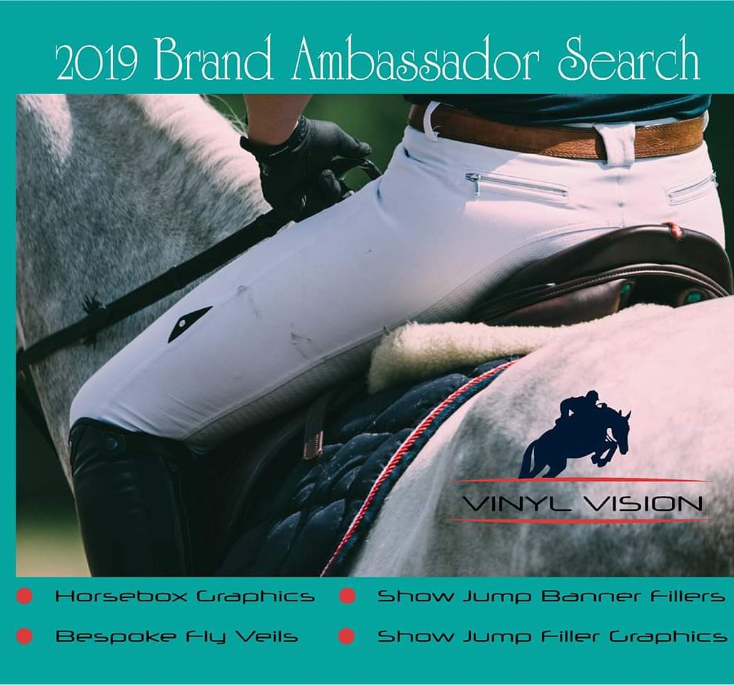 vinyl_vision's tweet photo. We're looking for 3 brand ambassadors. To enter please pop over to our Facebook page @vinylvisionequestrian #ponyhour #horsechathour #horsehour #EquineHour #equestrian #Horses  #dressage #eventinghour #showjumper https://t.co/uYaszscj3H