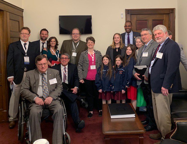 TheNRLA's tweet photo. It was great to meet with @repdelgado today during @NLBMDA #LegCon2019 https://t.co/kxMGIRhzY5