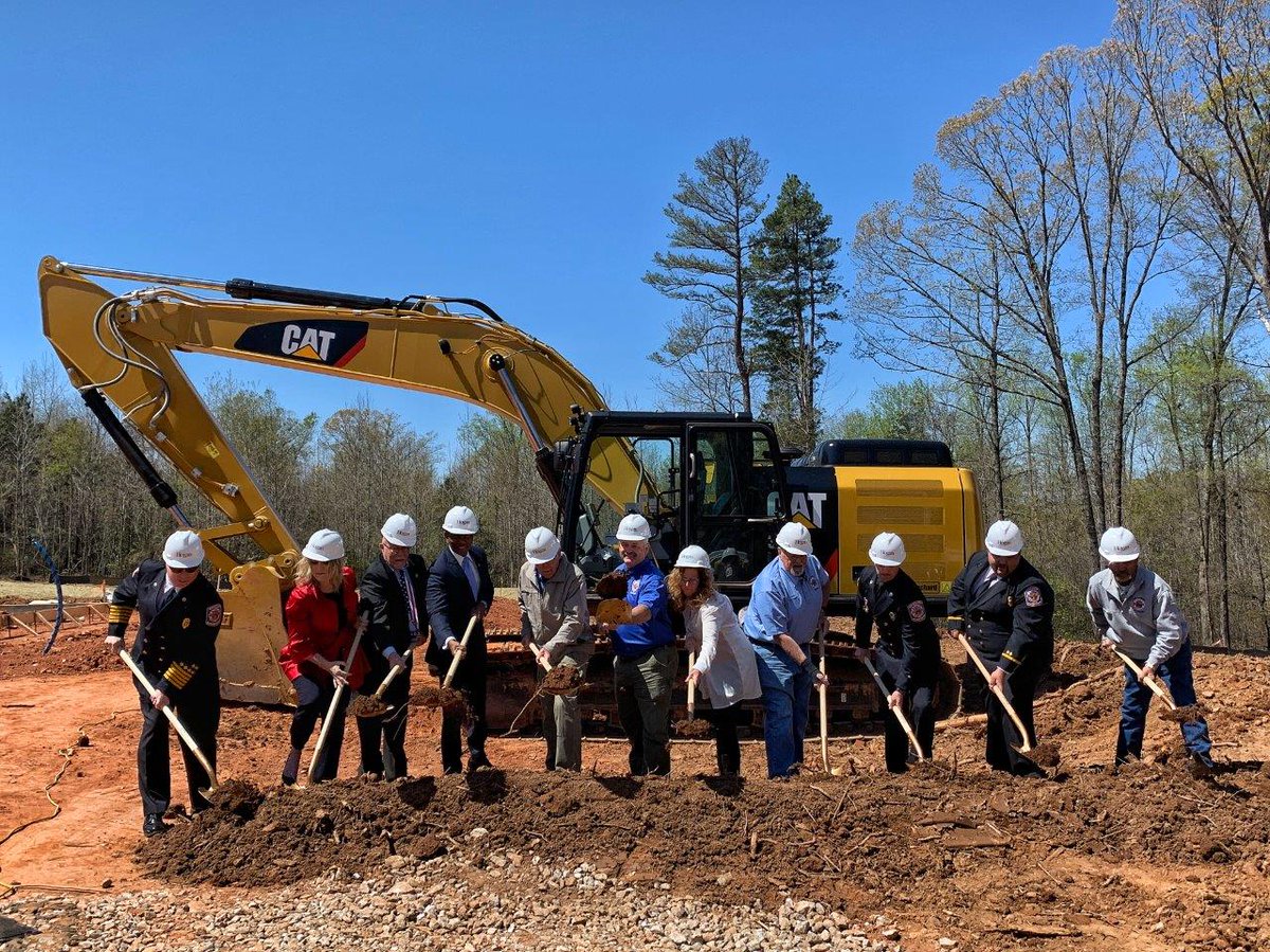 DP3_Architects's tweet photo. DP3 Architects attending the South Greenville Fire District groundbreaking ceremony Monday at the site of their new Station 74. We are excited about working with the South Greenville Fire Department and Hogan Construction on this project! https://t.co/kH9Rr39WWQ