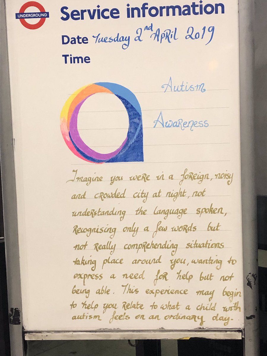 benatherton's tweet photo. Nice to see this short summary from @TfL in support of #AutismAwarenessWeek and @Autism https://t.co/8YNf2Q9jGd