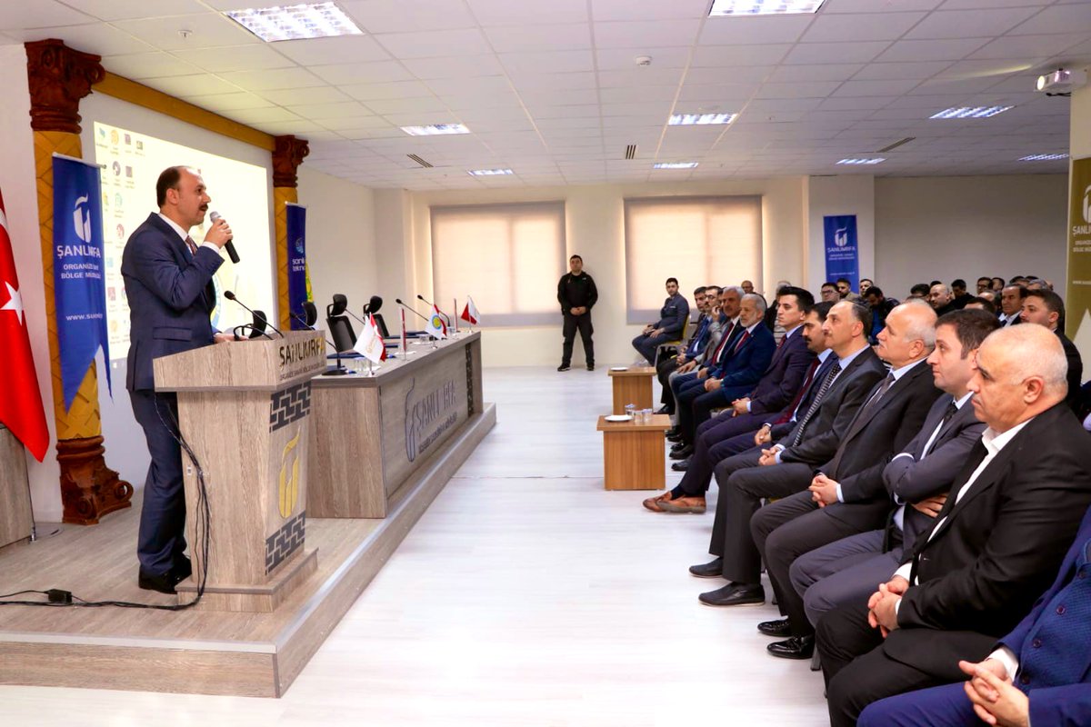 Abdullah_Erin47's tweet photo. Şanlıurfa OSB’nde faaliyete geçecek olan Meslek Yüksekokulu bölümlerinin protokol imza töreni ile Şanlıurfa Teknokent Üniversite-Sanayi İşbirliği Merkezi (ÜSİM) Ofisi’nin açılışını gerçekleştirdik. https://t.co/K604731BCn