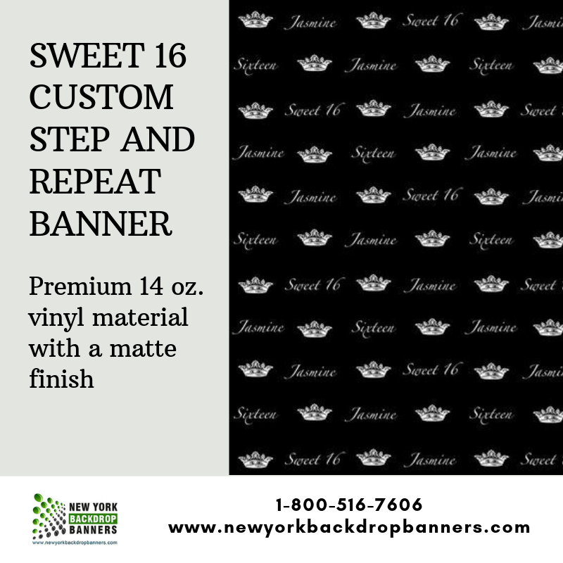 NewYorkBackDrop's tweet image. #Sweet16CustomStepandRepeatBanner
Our custom Step and repeat banner can be customized to any arrangement.
Visit at bit.ly/2UCFAOE
#EventBackdropBanners #CustomStepandRepeatBanner #NYC #NewYork #NewYorkCity 
#Banners #Step&amp;amp;RepeatBanners #NewYorkBackdropBanners