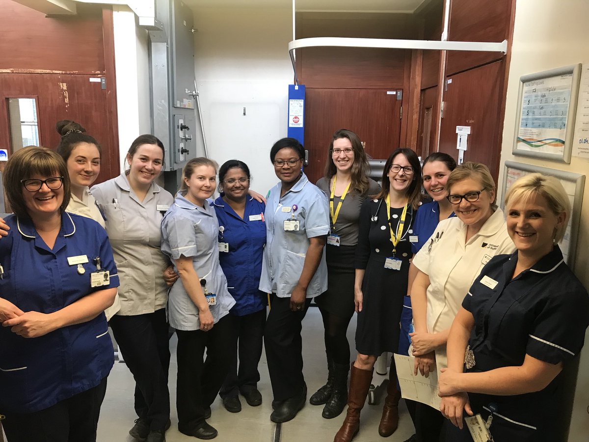 DrSteveDunn's tweet photo. Great quality walkabout this morning with governors, NEDs and our deputy CEO @blackc01. Went to see the fantastic F7 team who despite being really busy are so committed to delivering Great Patient care https://t.co/9CdZk4Ev5m