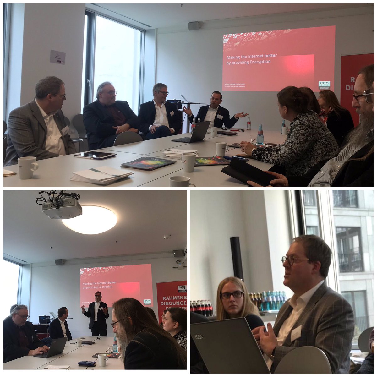 Great discussion on #encryption and law enforcement with @SullivanISOC <a href="/eco_kl/">Klaus Landefeld</a> co-organized by <a href="/ISOCDE/">ISOC German Chapter</a> and <a href="/eco_de/">eco e.V.</a>  <a href="/internetsociety/">Internet Society</a>