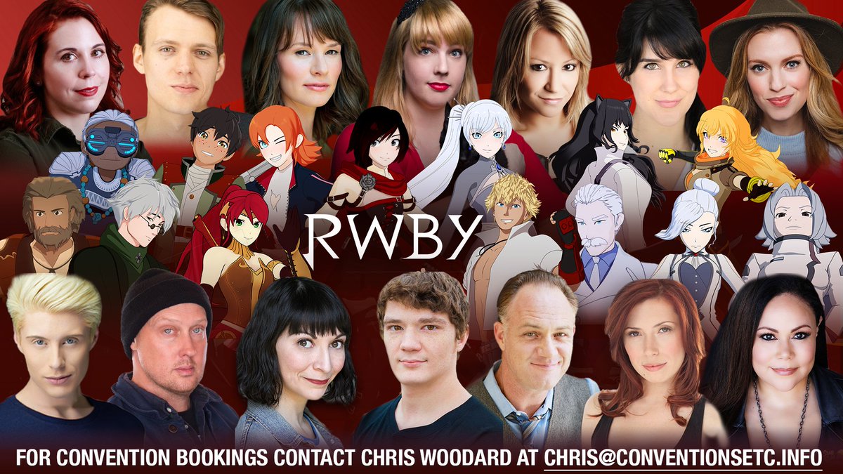 Conventions Etc. on X: &ldquo;Excited about meeting the cast of #RWBY 