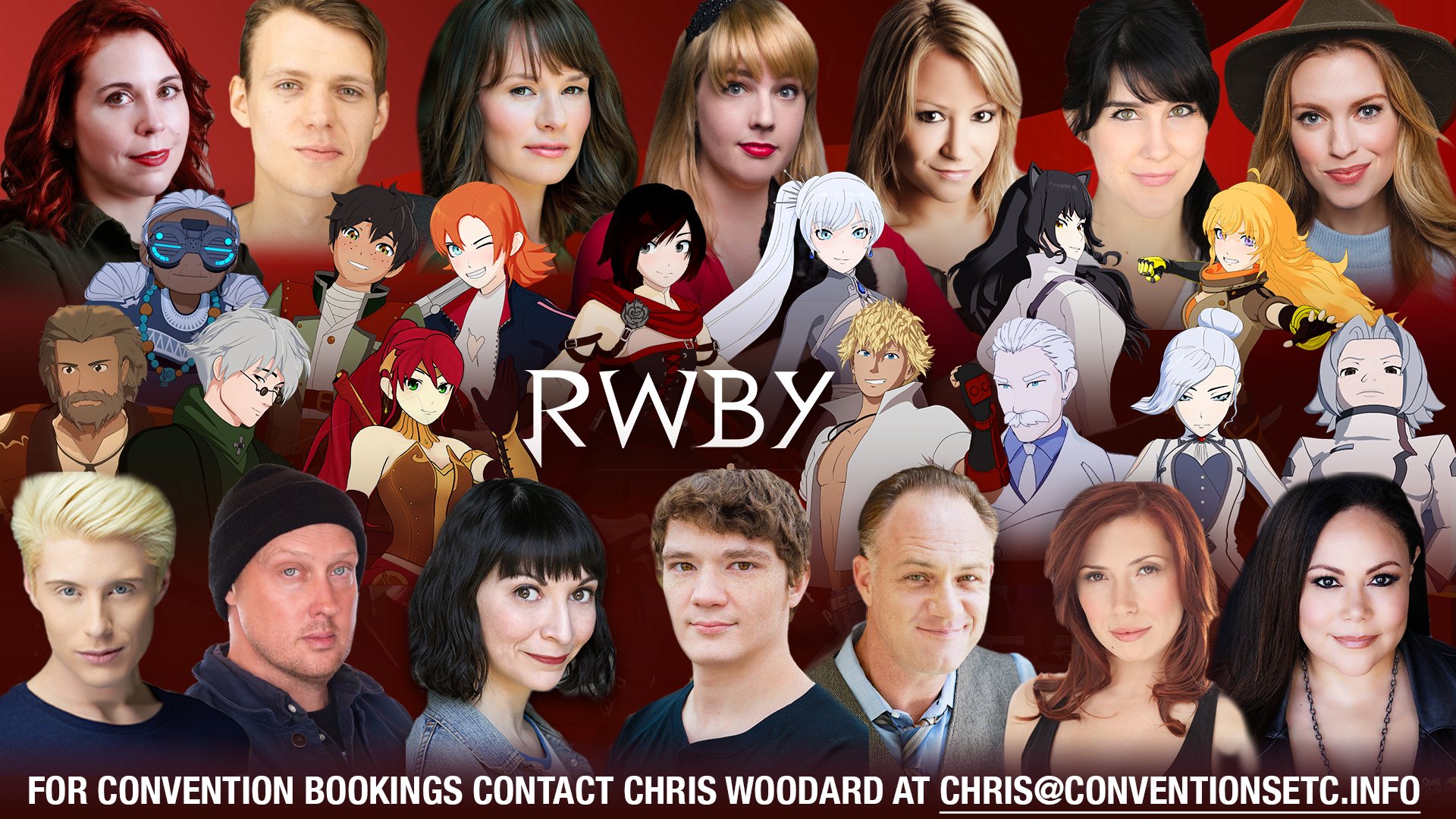 Conventions Etc. on X: &ldquo;Excited about meeting the cast of #RWBY 