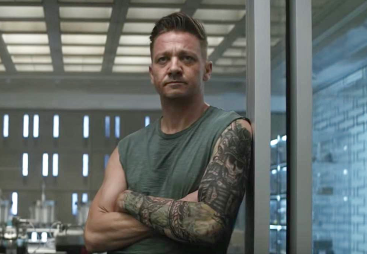 broderick's tweet photo. Hawkeye wasn't in Infinity War because he was busy making small batch hard cider https://t.co/TwuTAt4fFU